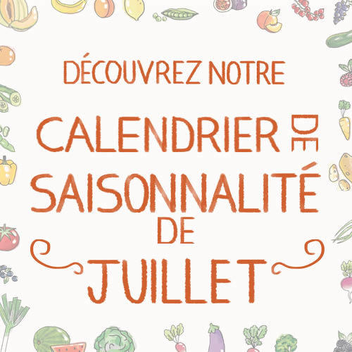 Fruits & légumes : le calendrier de saisonnalité de Juillet 2021, selon Biocoop