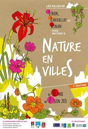 Nature en villeS jusqu'au 7 juin à Léhon, Lanvallay et Dinan   