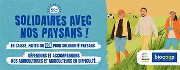 Solidaires avec nos paysans jusqu’à la caisse Solidaires avec nos paysans jusqu’à la caisse