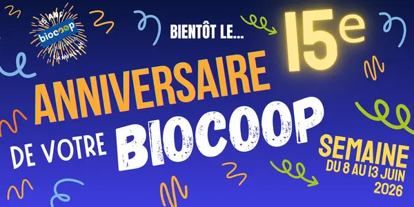 15 ans de votre Biocoop Lanvallay